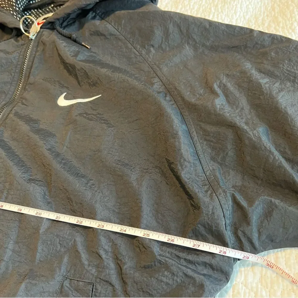 Nike Y2K Black Zip Up Jacket XL - Picture 15 of 15